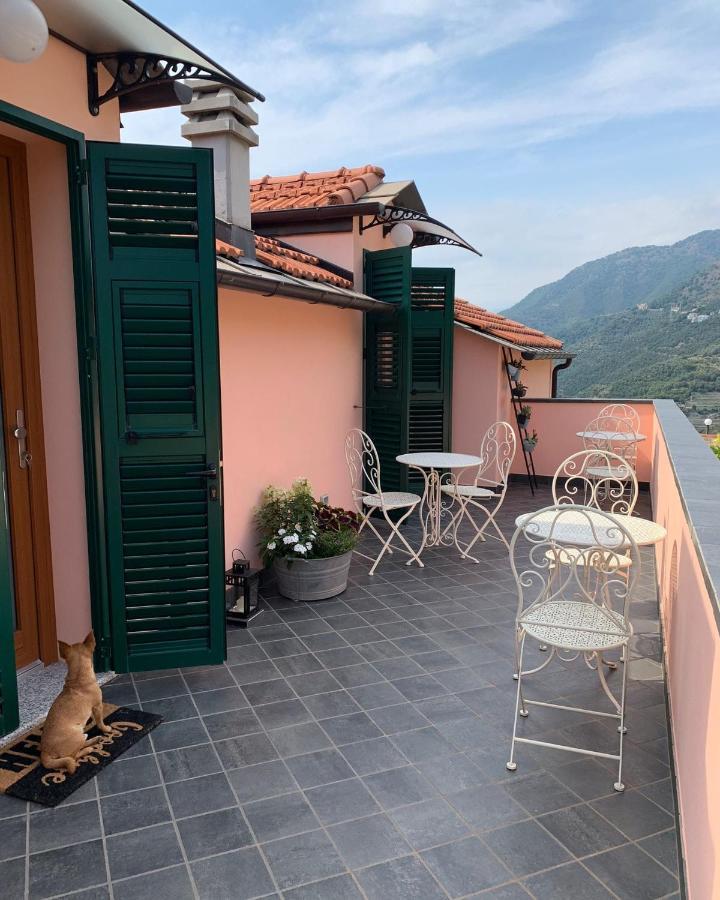 La Vista Del Poggio Bed & Breakfast Castellaro  Exterior foto
